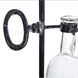 Key Potion Antique Iron and Clear Table Top Accessory